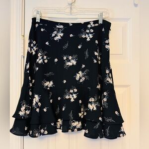 Loft flounce skirt